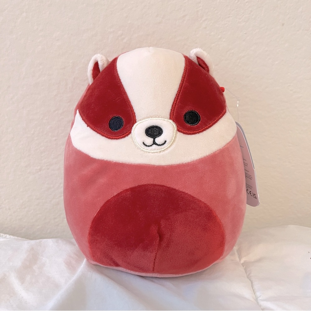 Squishmallows Matias the Badger 7.5” NWT